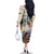Kentucky Horse Racing Family Matching Off The Shoulder Long Sleeve Dress and Hawaiian Shirt For The Roses