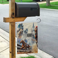 Kentucky Horse Racing Garden Flag For The Roses