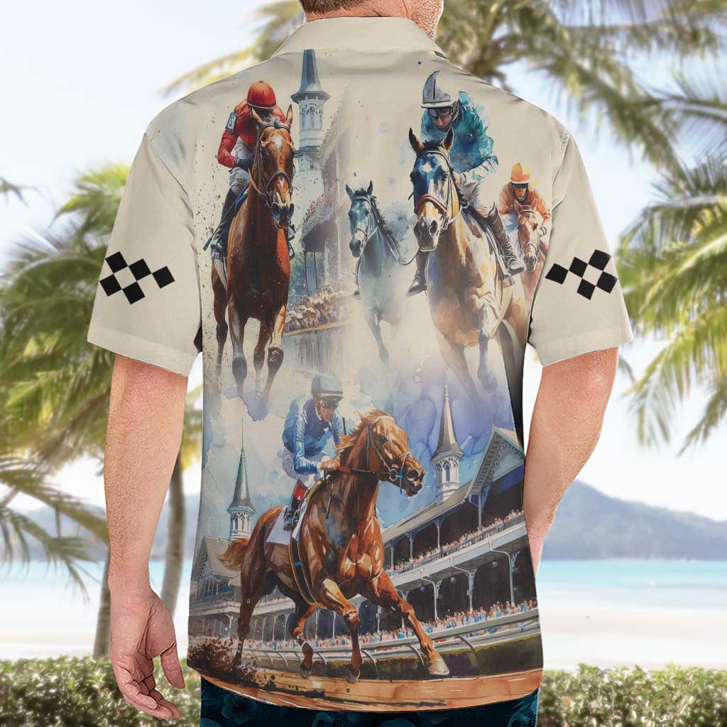 Kentucky Horse Racing Hawaiian Shirt For The Roses