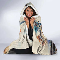 Kentucky Horse Racing Hooded Blanket For The Roses