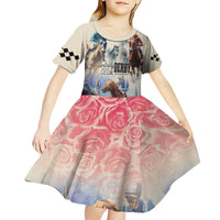 Kentucky Horse Racing Kid Short Sleeve Dress For The Roses