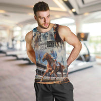Kentucky Horse Racing Men Tank Top For The Roses