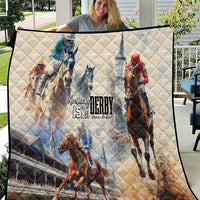 Kentucky Horse Racing Quilt For The Roses