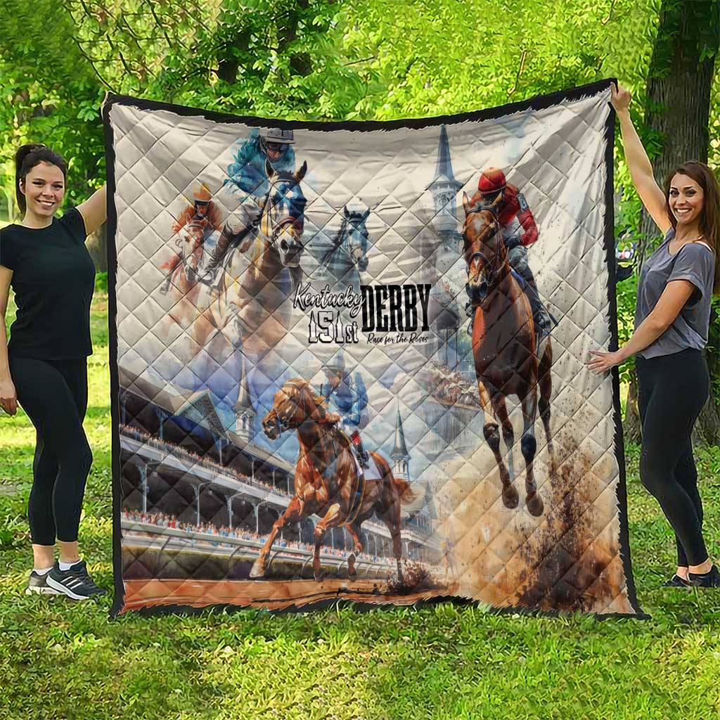 Kentucky Horse Racing Quilt For The Roses