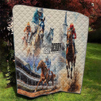 Kentucky Horse Racing Quilt For The Roses
