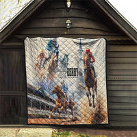 Kentucky Horse Racing Quilt For The Roses