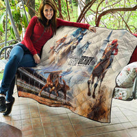 Kentucky Horse Racing Quilt For The Roses