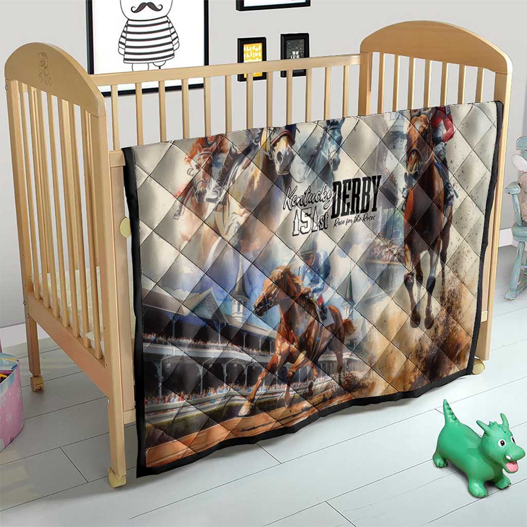 Kentucky Horse Racing Quilt For The Roses