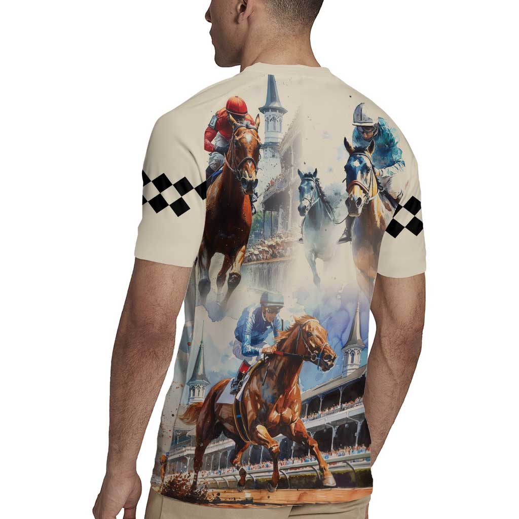 Kentucky Horse Racing Rugby Jersey For The Roses