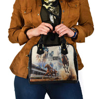 Kentucky Horse Racing Shoulder Handbag For The Roses