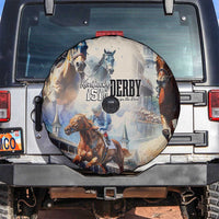 Kentucky Horse Racing Spare Tire Cover For The Roses