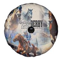 Kentucky Horse Racing Spare Tire Cover For The Roses