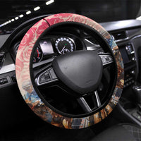 Kentucky Horse Racing Steering Wheel Cover For The Roses