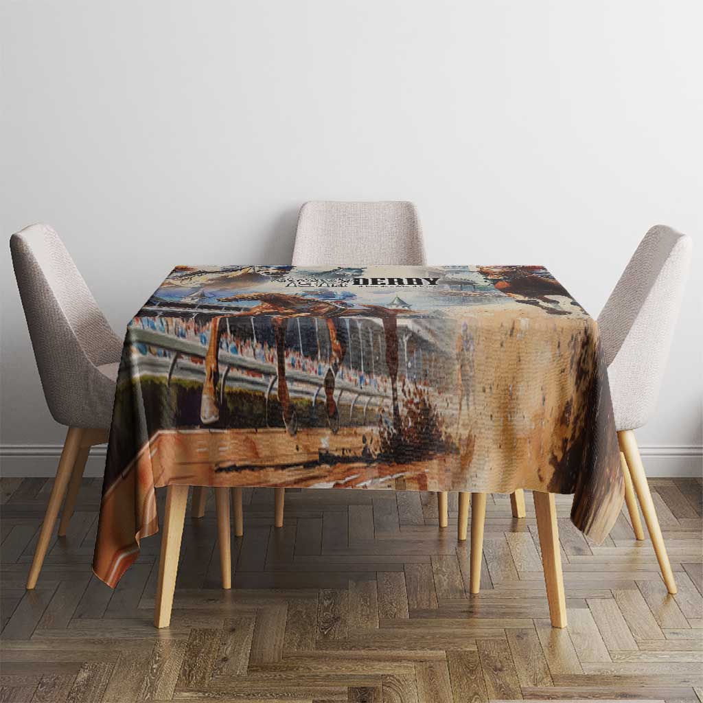 Kentucky Horse Racing Tablecloth For The Roses