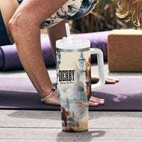 Kentucky Horse Racing Tumbler With Handle For The Roses