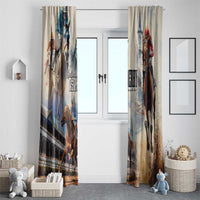 Kentucky Horse Racing Window Curtain For The Roses