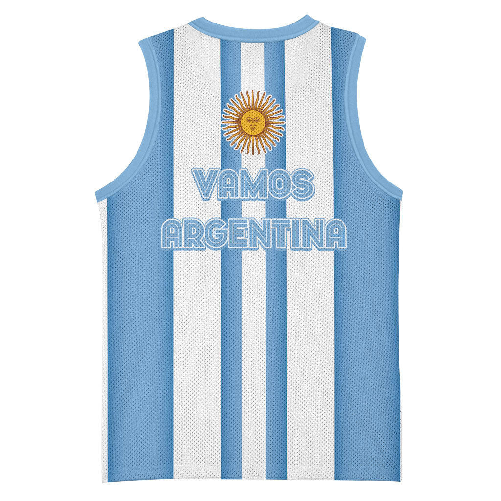 Argentina WC26 Hattrick - Making New History Basketball Jersey