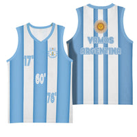 Argentina WC26 Hattrick - Making New History Basketball Jersey