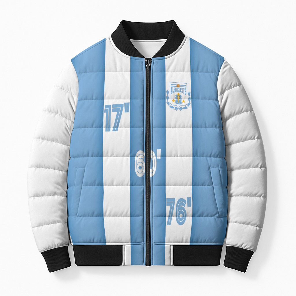 Argentina WC26 Hattrick - Making New History Bomber Puffer Jacket