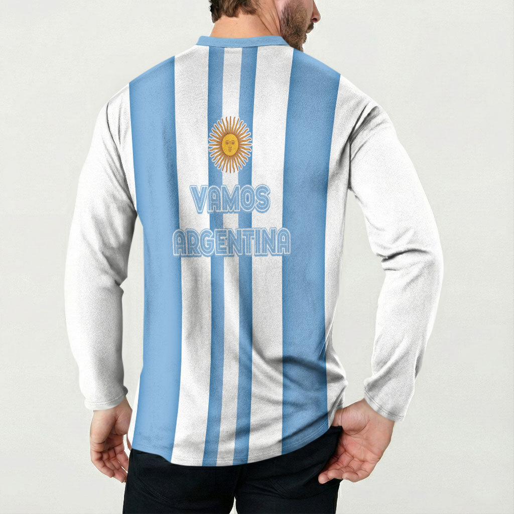 Argentina WC26 Hattrick - Making New History Button Sweatshirt