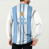 Argentina WC26 Hattrick - Making New History Button Sweatshirt