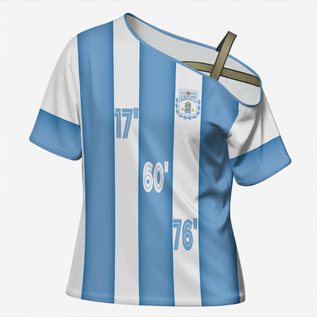 Argentina WC26 Hattrick - Making New History Cross Shoulder Shirt