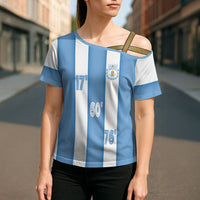 Argentina WC26 Hattrick - Making New History Cross Shoulder Shirt