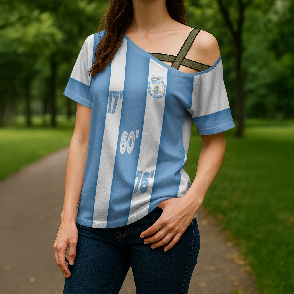 Argentina WC26 Hattrick - Making New History Cross Shoulder Shirt