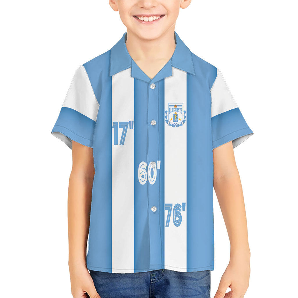 Argentina WC26 Hattrick - Making New History Kid Hawaiian Shirt