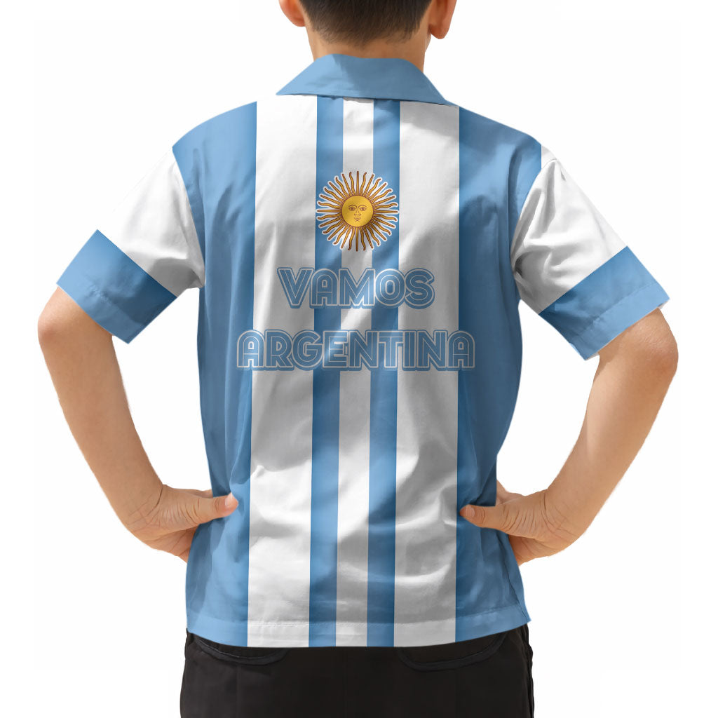 Argentina WC26 Hattrick - Making New History Kid Hawaiian Shirt LT7