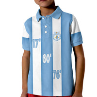 Argentina WC26 Hattrick - Making New History Kid Polo Shirt