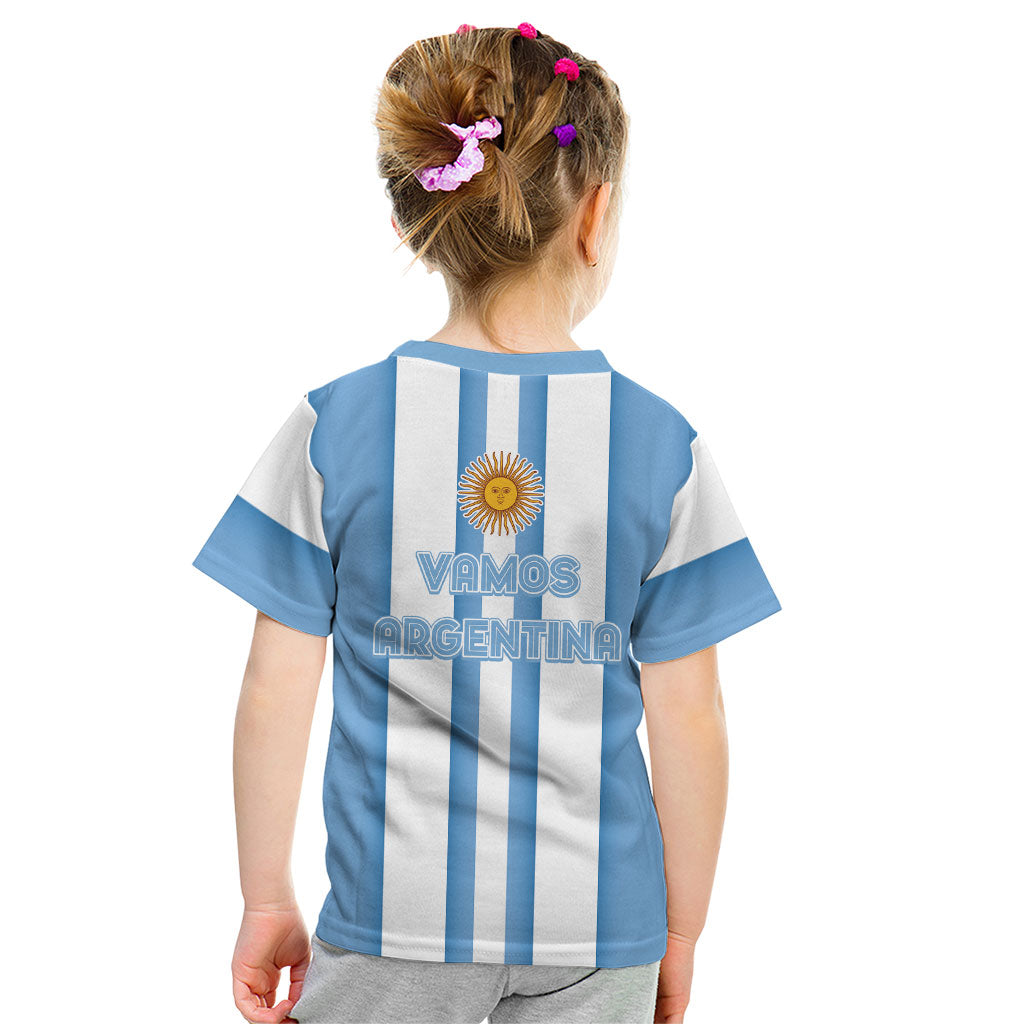Argentina WC26 Hattrick - Making New History Kid T Shirt