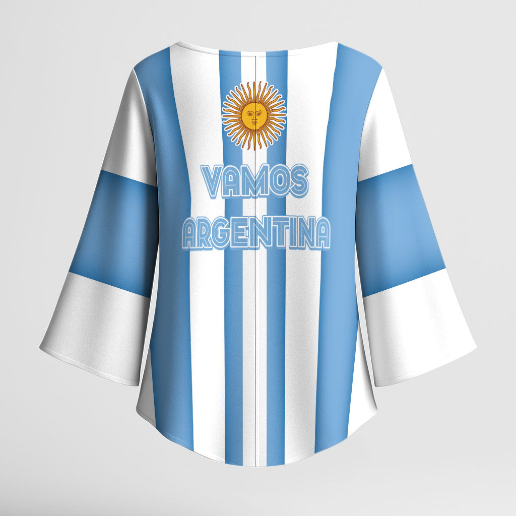 Argentina WC26 Hattrick - Making New History Kimono Sleeve Blouse