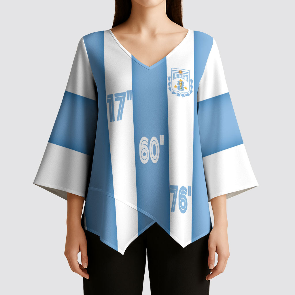 Argentina WC26 Hattrick - Making New History Kimono Sleeve Blouse