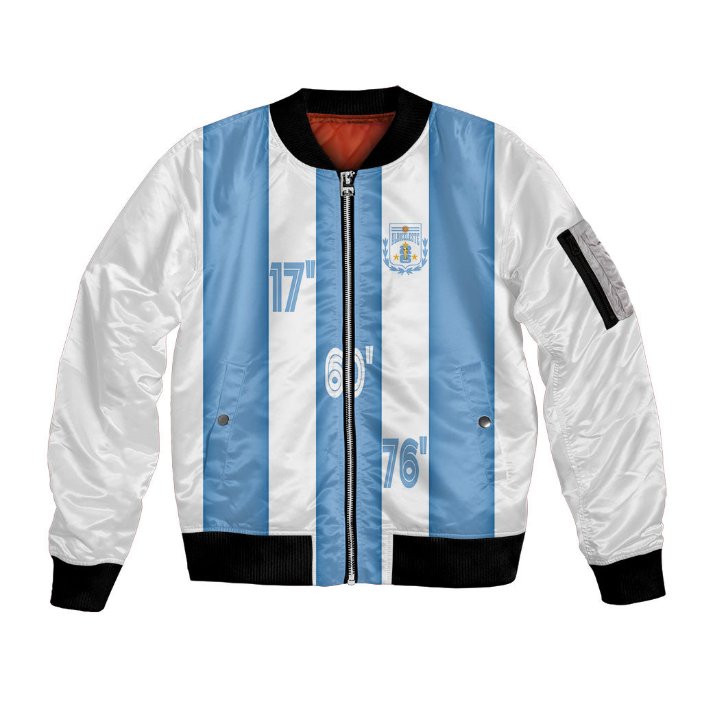 Argentina WC26 Hattrick - Making New History Sleeve Zip Bomber Jacket