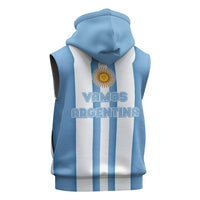 Argentina WC26 Hattrick - Making New History Sleeveless Hoodie