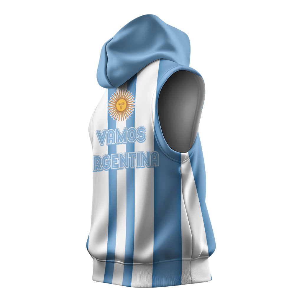 Argentina WC26 Hattrick - Making New History Sleeveless Hoodie