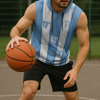 Argentina WC26 Hattrick - Making New History Sleeveless Hoodie