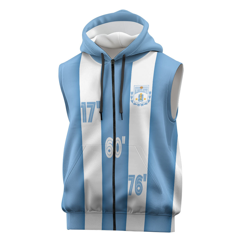Argentina WC26 Hattrick - Making New History Sleeveless Zip Hoodie