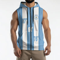 Argentina WC26 Hattrick - Making New History Sleeveless Zip Hoodie
