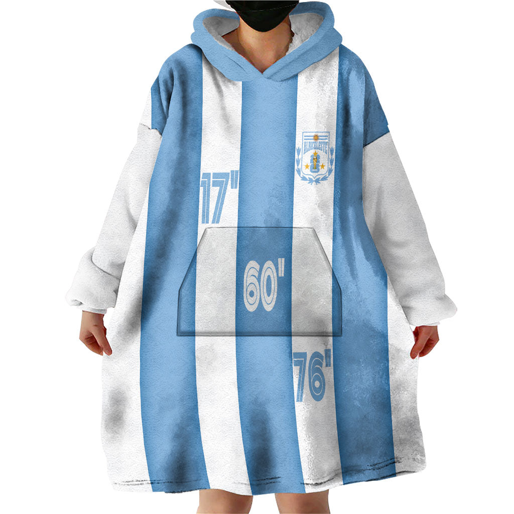 Argentina WC26 Hattrick - Making New History Wearable Blanket Hoodie