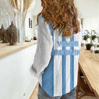 Argentina WC26 Hattrick - Making New History Women Casual Shirt
