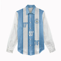Argentina WC26 Hattrick - Making New History Women Casual Shirt