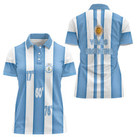 Argentina WC26 Hattrick - Making New History Women Polo Shirt