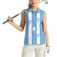 Argentina WC26 Hattrick - Making New History Women Sleeveless Polo Shirt