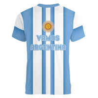 Argentina WC26 Hattrick - Making New History Women V-Neck T-Shirt