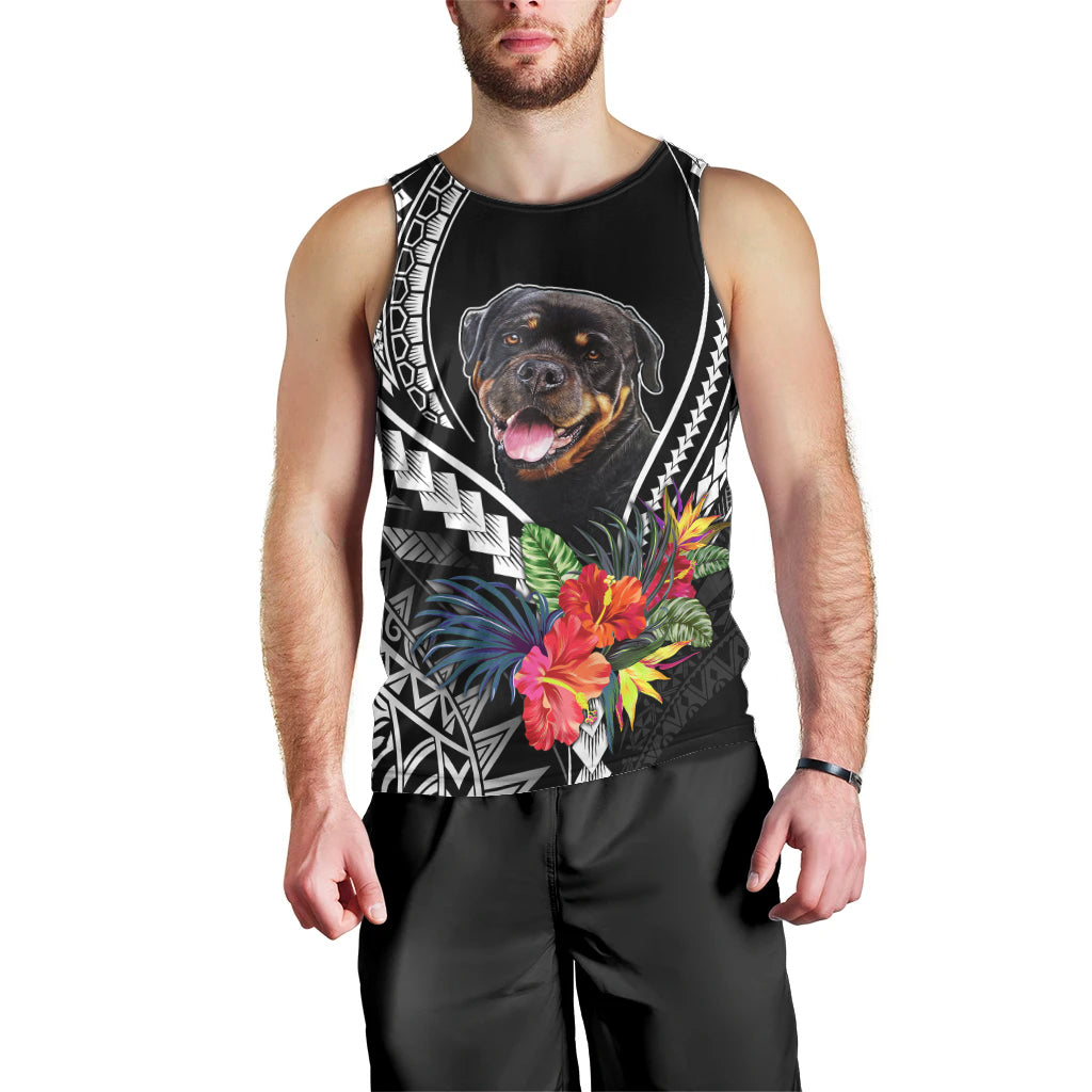 personalised-polynesian-dog-men-tank-top-rottweiler-with-polynesia-pattern-curve-style
