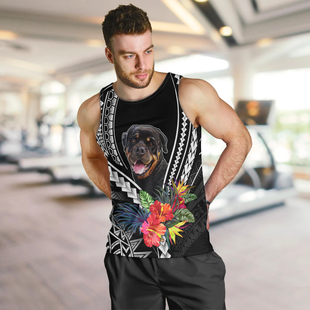 personalised-polynesian-dog-men-tank-top-rottweiler-with-polynesia-pattern-curve-style