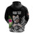 Personalised Polynesian Hoodie With Yorkshire Terrier Floral Style - Wonder Print Shop