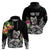 Personalised Polynesian Hoodie With Yorkshire Terrier Floral Style - Wonder Print Shop